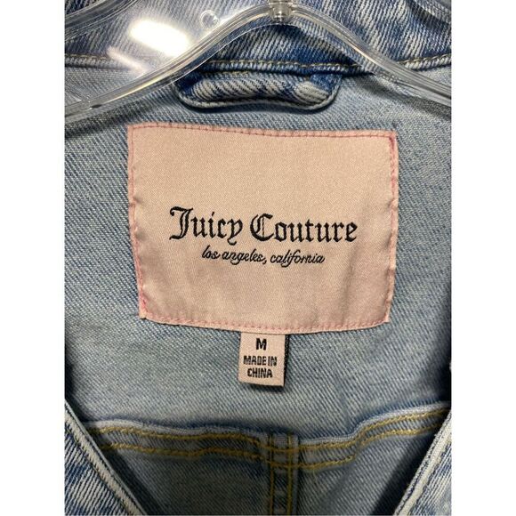 Juicy couture wide leg UTILITY JUMPSUIT NWT size M  Retail price $125 - Picture 9 of 12